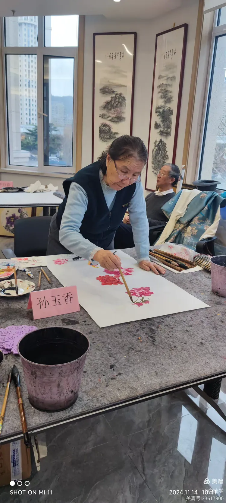 闲庭信步李万春老师硕果累累郭洪亮老师厚积薄发高永老师山高水长周